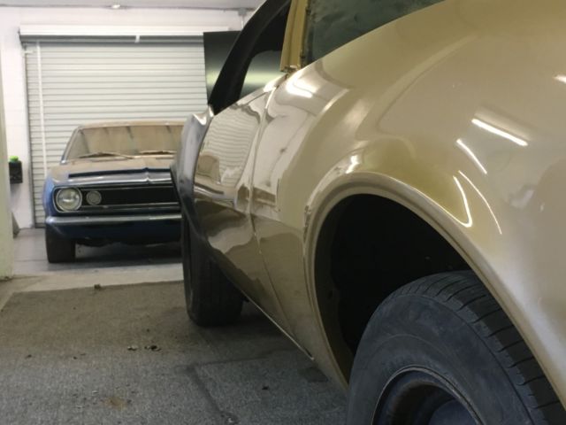 1967 Gold Chevrolet Camaro