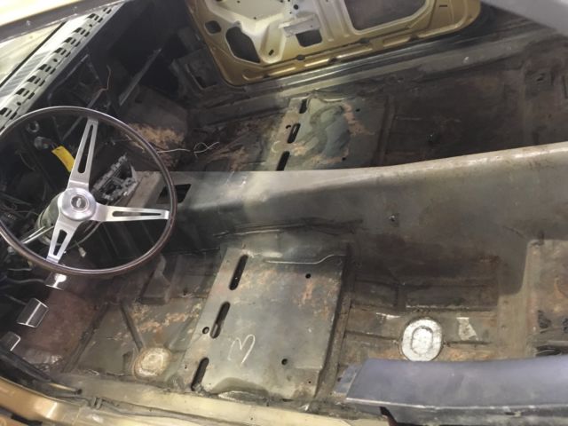 1967 Gold Chevrolet Camaro