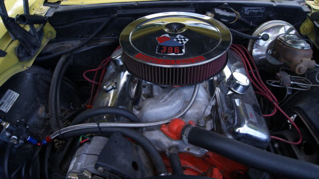 1967 Yellow and Black Chevrolet Camaro