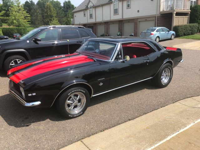 1967 Black Chevrolet Camaro 2 door coupe