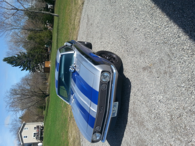 1967 Silver Chevrolet Camaro 2dr coupe