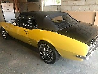 1967 Yellow Chevrolet Camaro Convertible