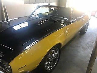 1967 Yellow Chevrolet Camaro Convertible