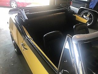 1967 Yellow Chevrolet Camaro Convertible