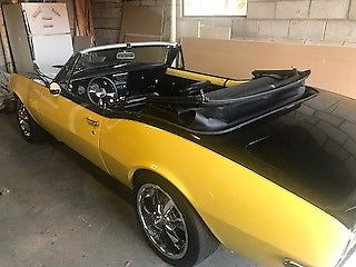 1967 Yellow Chevrolet Camaro Convertible