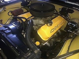 1967 Yellow Chevrolet Camaro Convertible