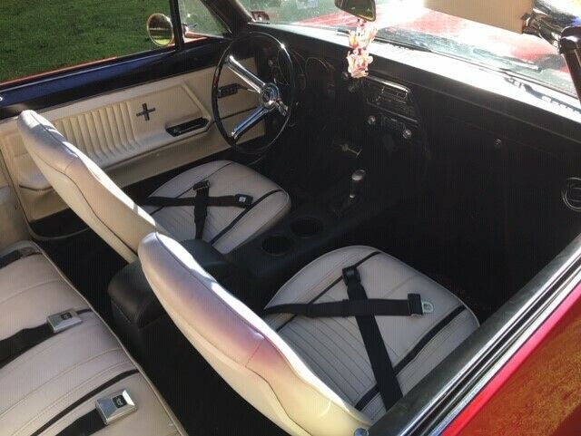 1967 Red Chevrolet Camaro Convertible