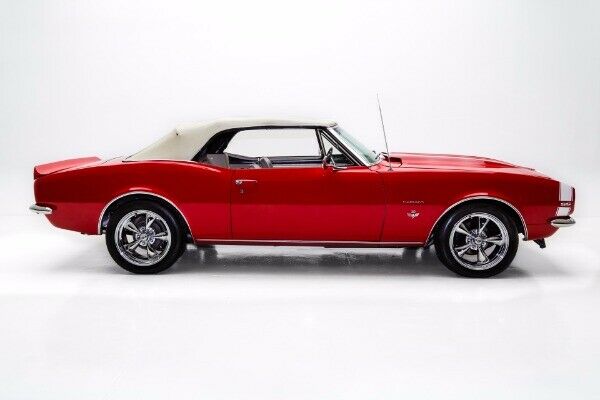 1967 Red Chevrolet Camaro Convertible