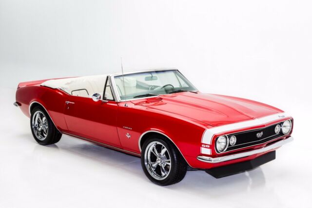 1967 Red Chevrolet Camaro Convertible