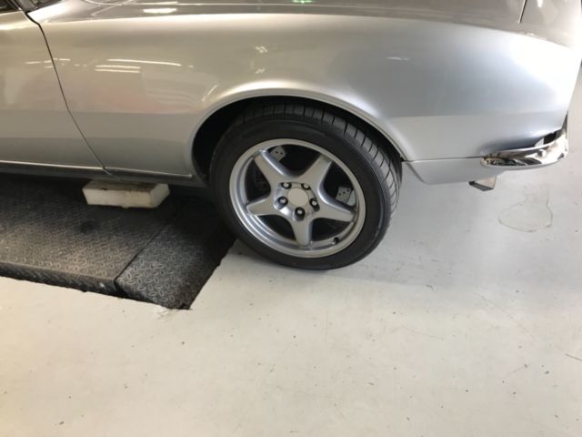 1967 Silver Chevrolet Camaro Convertible