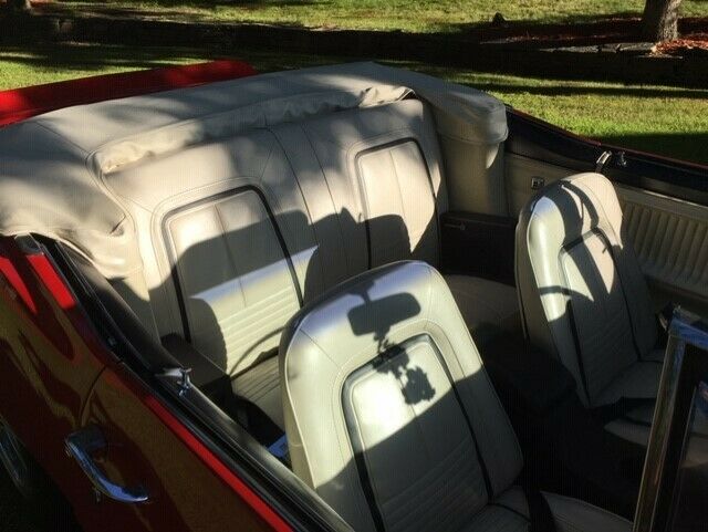 1967 Red Chevrolet Camaro Convertible