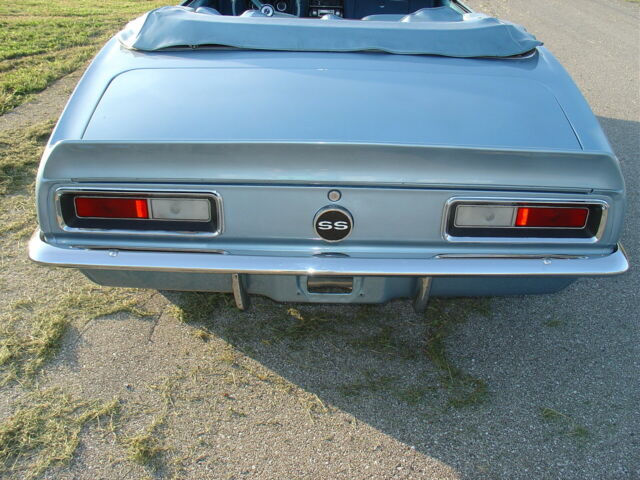 1967 Blue Chevrolet Camaro Convertible