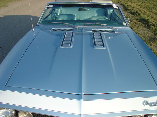 1967 Blue Chevrolet Camaro Convertible