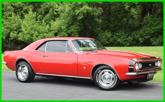 1967 Red Chevrolet Camaro Coupe