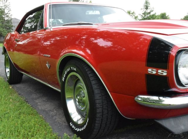 1967 Red Chevrolet Camaro Coupe