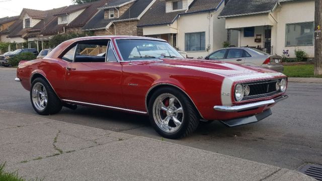 1967 Red Chevrolet Camaro