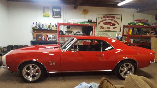 1967 Red Chevrolet Camaro