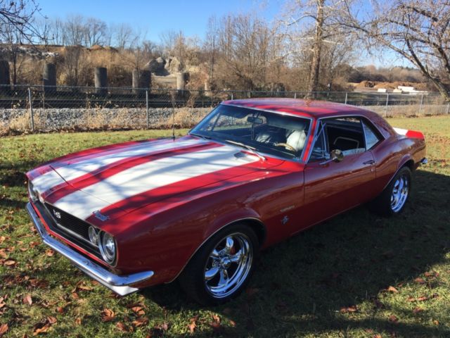 1967 Red Chevrolet Camaro Coupe