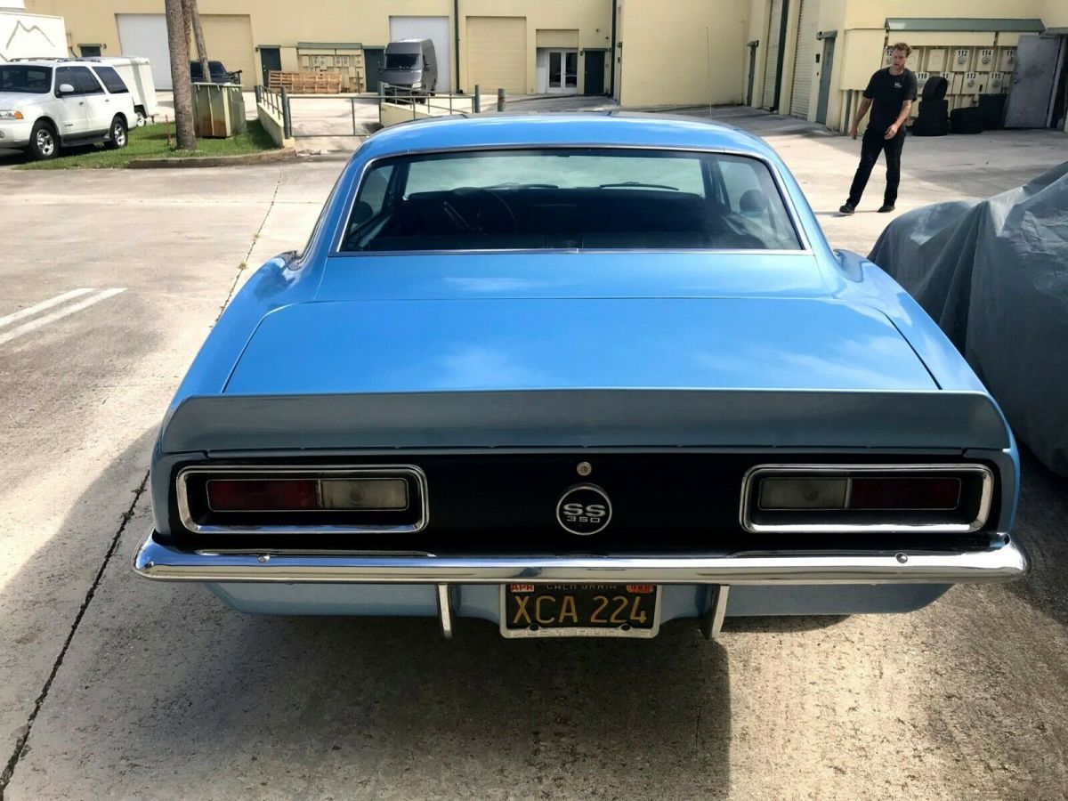 1967 Blue Chevrolet Camaro Coupe