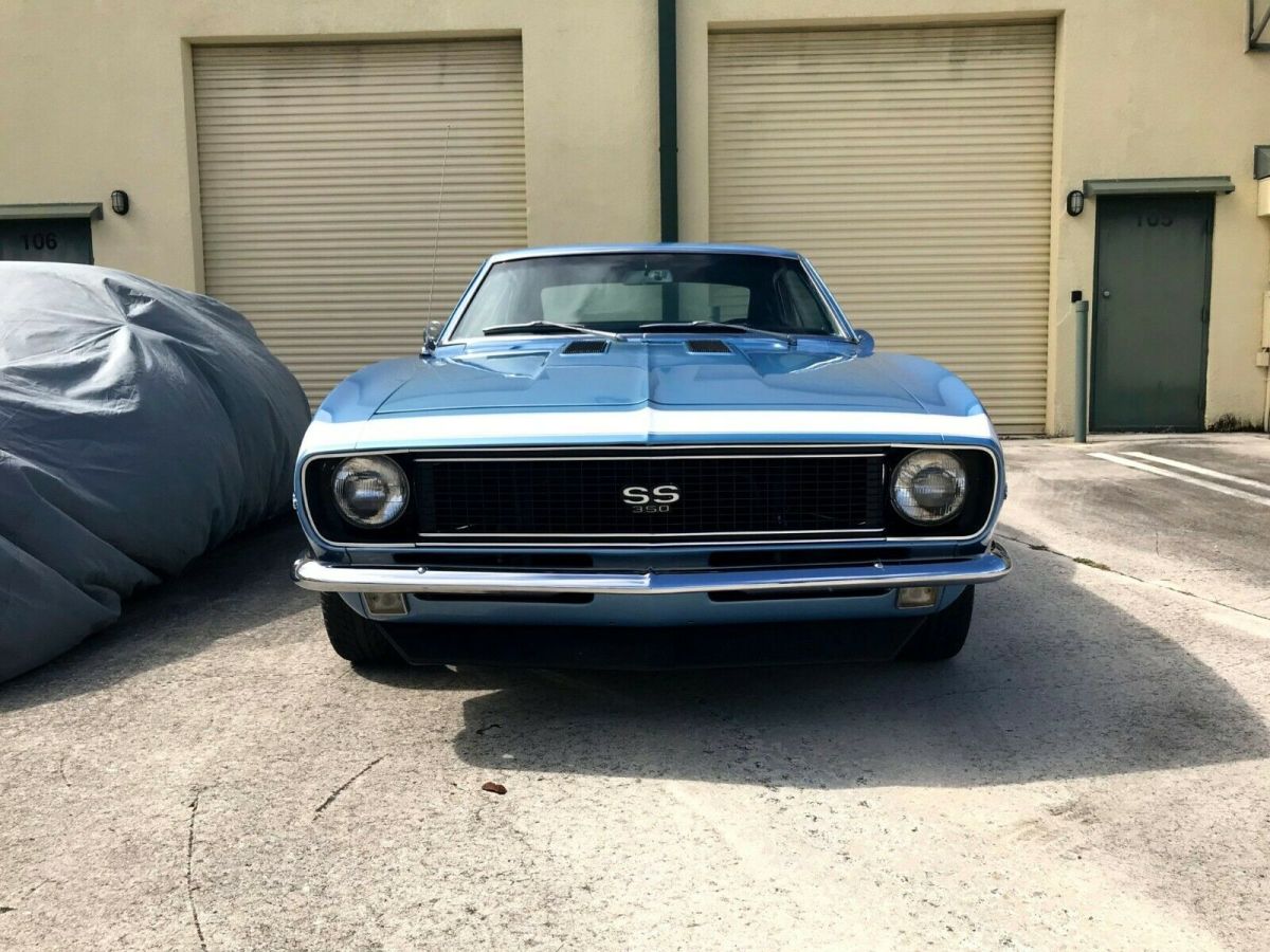 1967 Blue Chevrolet Camaro Coupe
