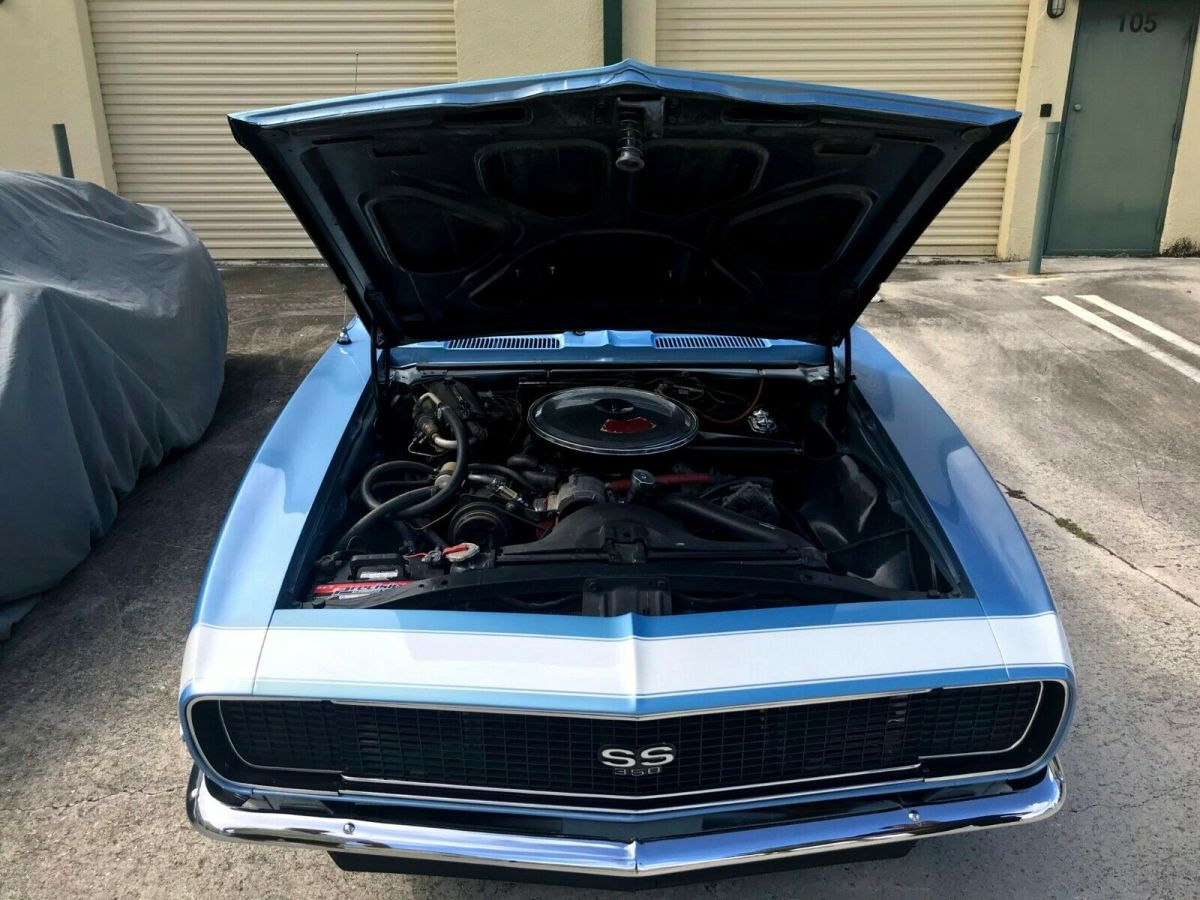 1967 Blue Chevrolet Camaro Coupe