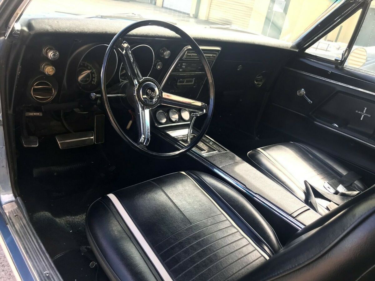 1967 Blue Chevrolet Camaro Coupe