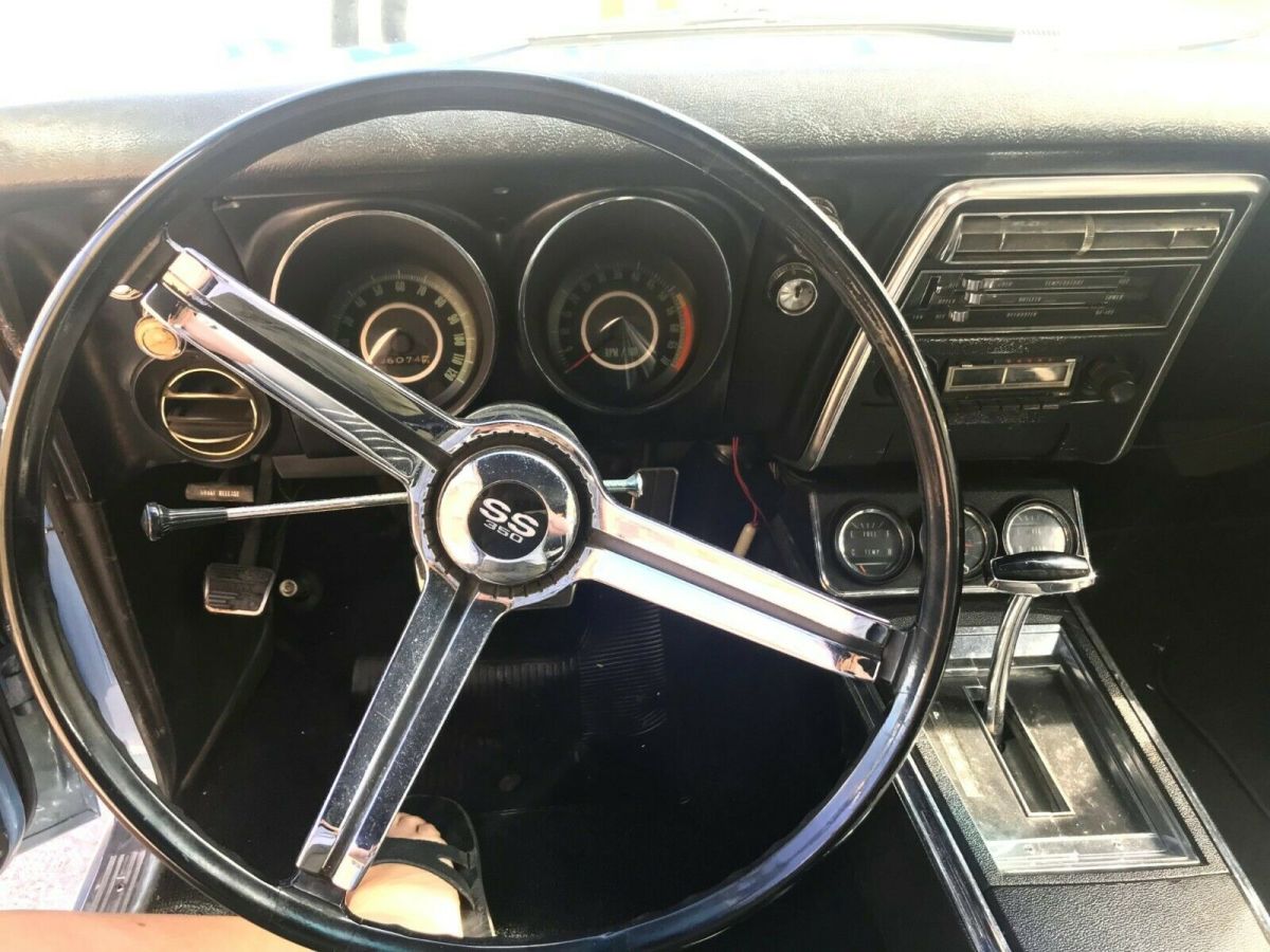 1967 Blue Chevrolet Camaro Coupe