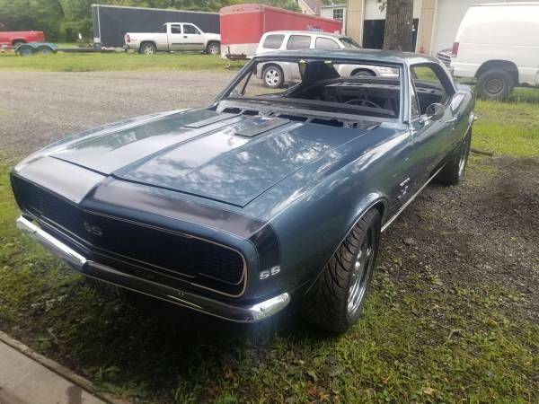 1967 Blue Chevrolet Camaro Coupe