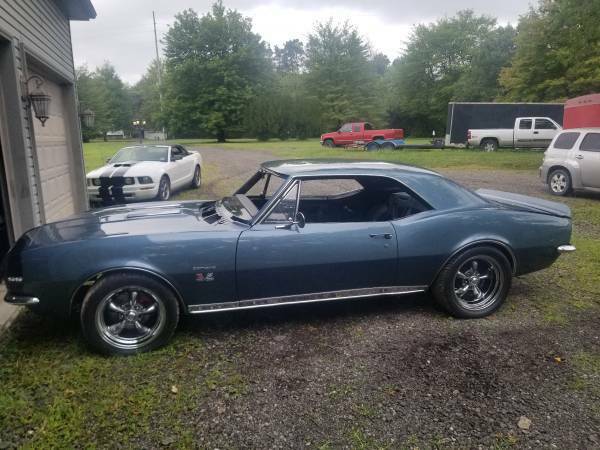 1967 Blue Chevrolet Camaro Coupe