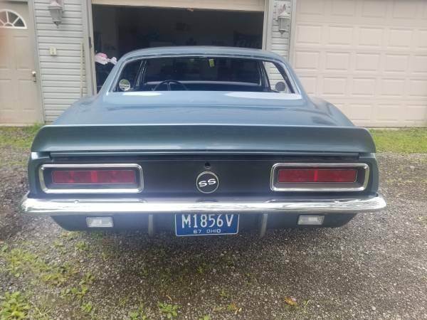 1967 Blue Chevrolet Camaro Coupe