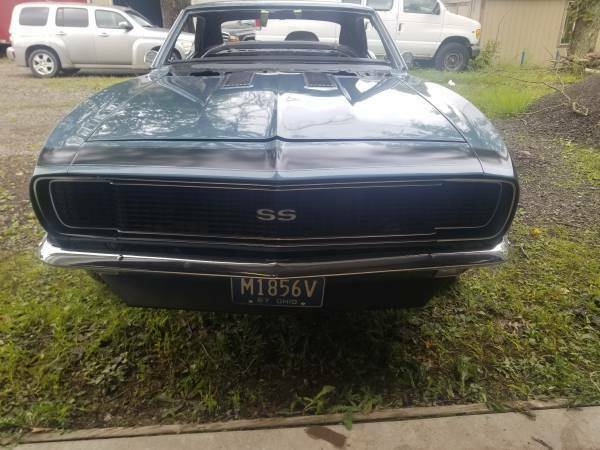 1967 Blue Chevrolet Camaro Coupe