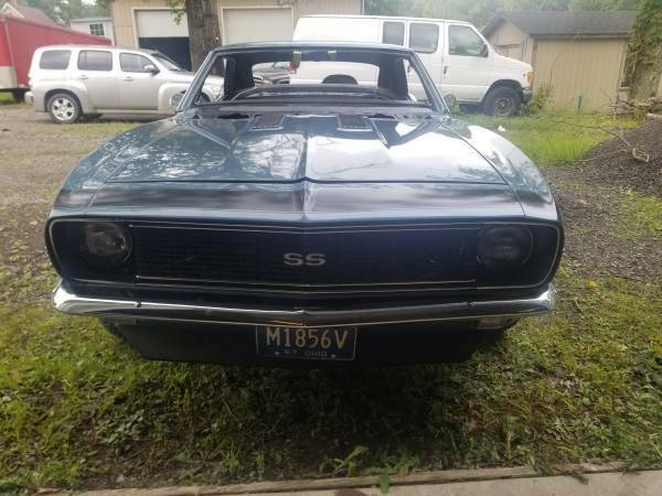 1967 Blue Chevrolet Camaro Coupe