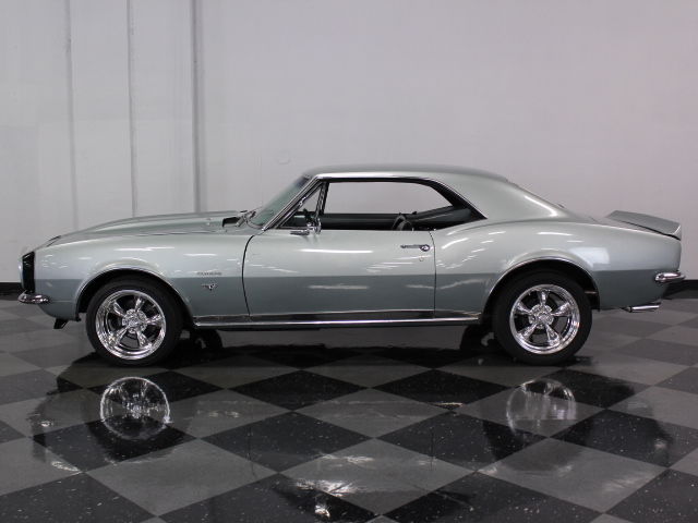 1967 Silver Chevrolet Camaro Coupe