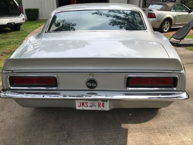 1967 Silver Chevrolet Camaro Coupe