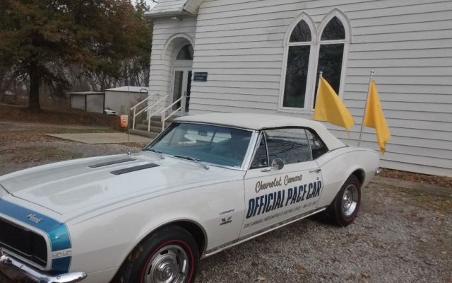1967 Ermine white Chevrolet Camaro Convertible