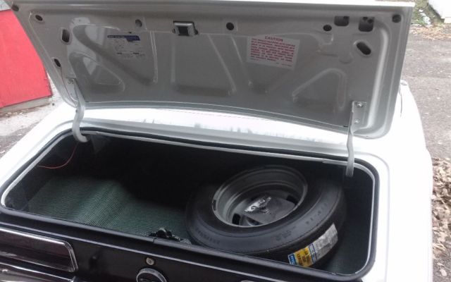 1967 Ermine white Chevrolet Camaro Convertible