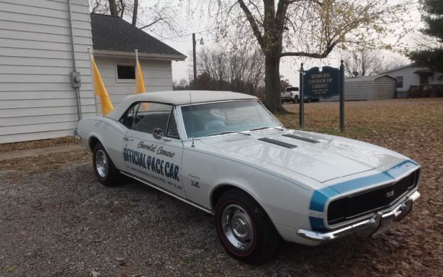 1967 Ermine white Chevrolet Camaro Convertible