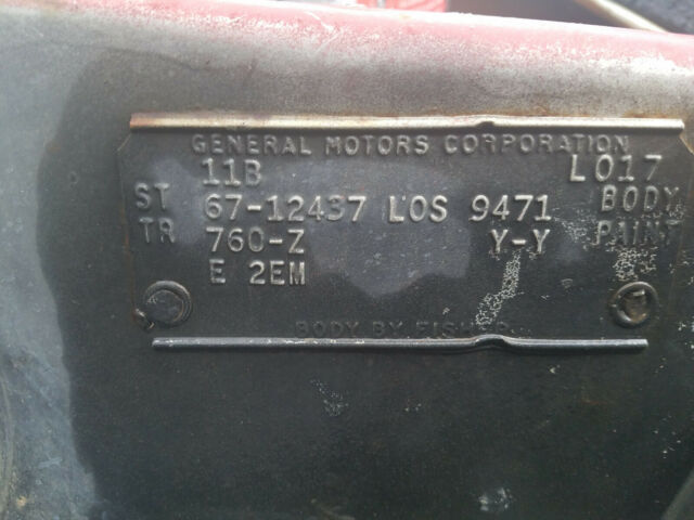 1967 Chevrolet Camaro Coupe