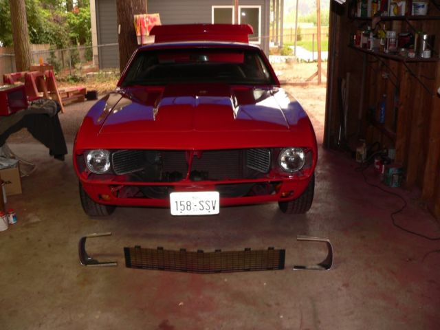 1967 Red Chevrolet Camaro Coupe