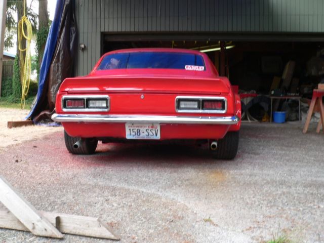 1967 Red Chevrolet Camaro Coupe