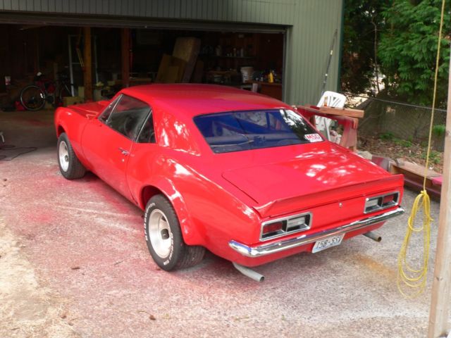 1967 Red Chevrolet Camaro Coupe