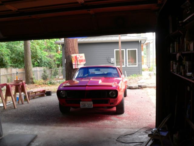 1967 Red Chevrolet Camaro Coupe