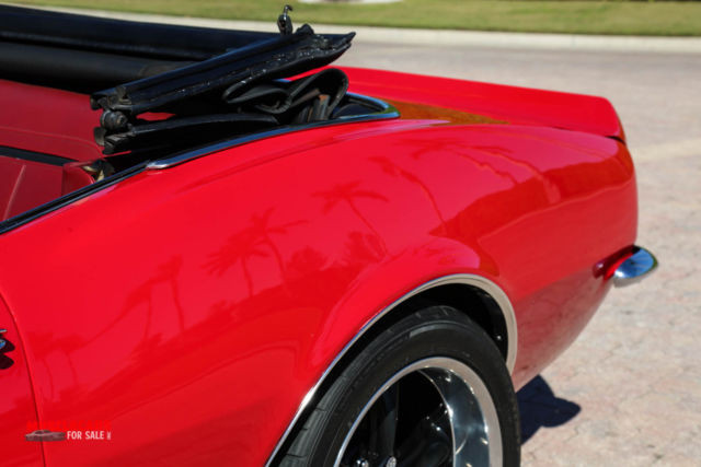 1967 Red Chevrolet Camaro Convertible