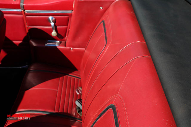 1967 Red Chevrolet Camaro Convertible