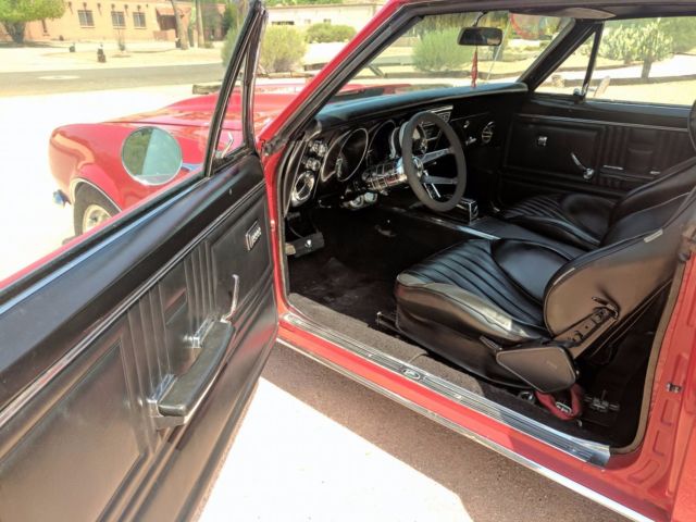 1967 Red Chevrolet Camaro Coupe