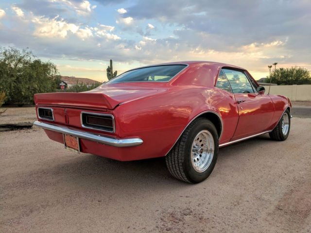 1967 Red Chevrolet Camaro Coupe