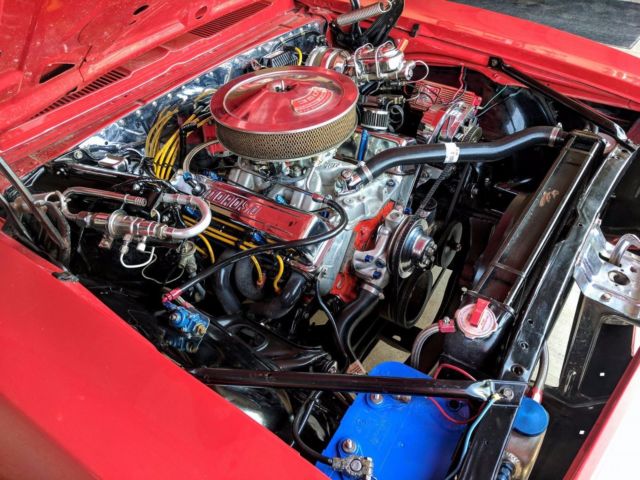 1967 Red Chevrolet Camaro Coupe