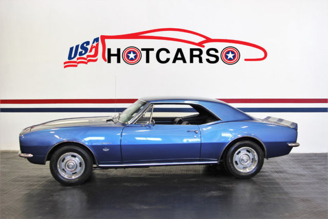 1967 Blue Chevrolet Camaro --