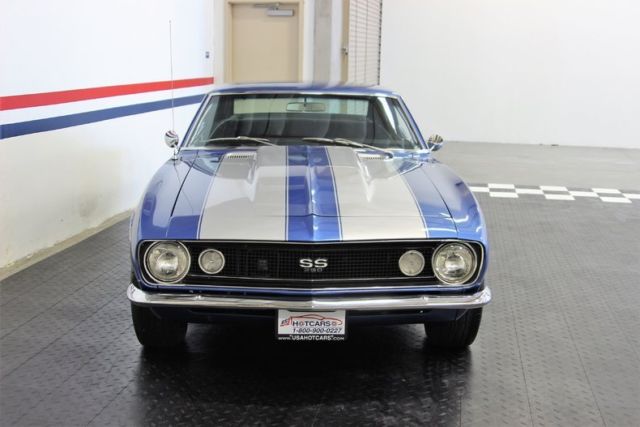 1967 Blue Chevrolet Camaro --