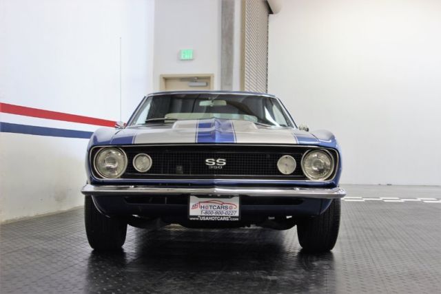 1967 Blue Chevrolet Camaro --